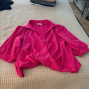 Pink blouse